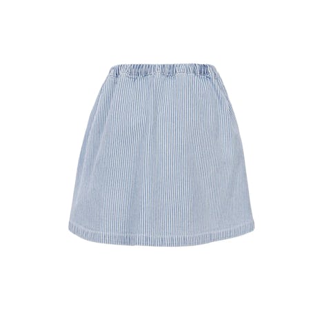 Little stretch denim stripe skirt Kleding Rokjes