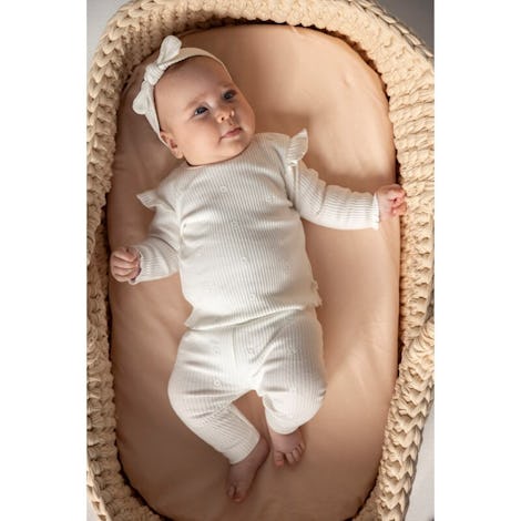 Longsleeve rib met borduursels - Strawberry Fields Kleding Shirtjes lange mouw