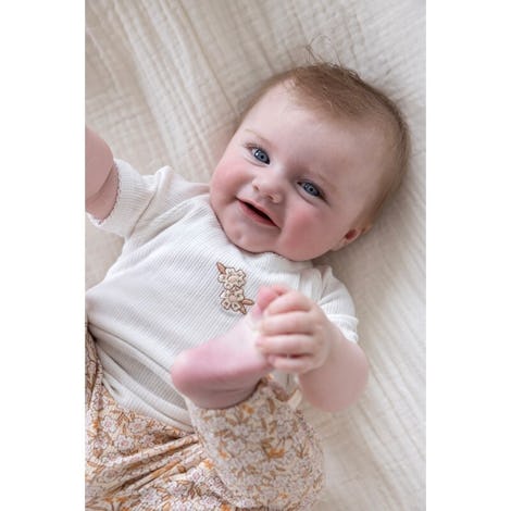 Longsleeve pointelle - Flower Field Kleding Shirtjes lange mouw