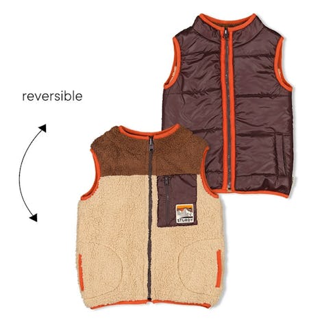 Bodywarmer teddy - Fly Wild Kleding Truien en Vesten