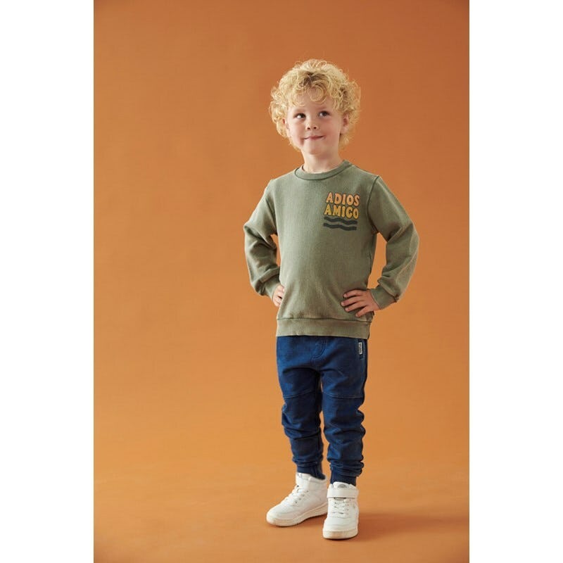 Sturdy Broek summer denim Indigo - Main Image