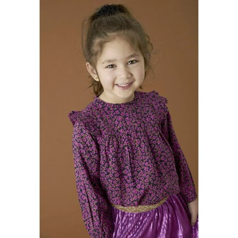 Blouse ruches - Flowers For Life Kleding Blouses