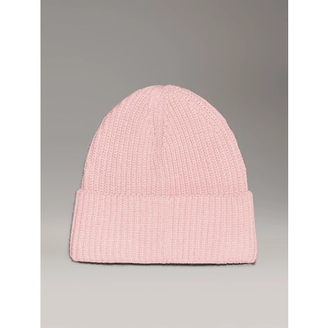 Monogram rib beanie Kleding Mutsen en Sjaals