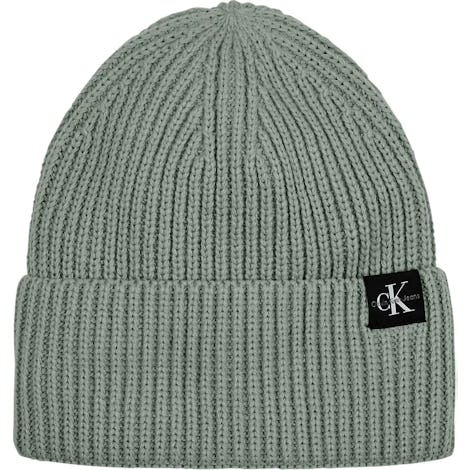 Monogram rib beanie Kleding Mutsen en Sjaals