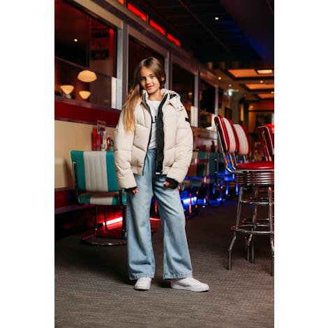 Junior Girls Cropped Puffer Jacket Kleding Jassen