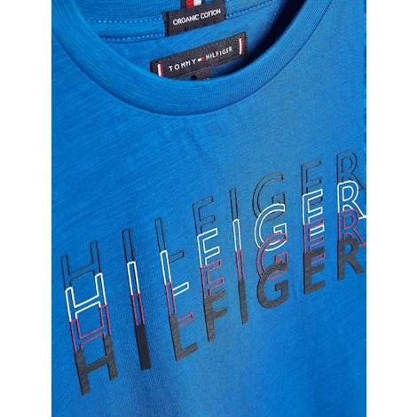 hilfiger layered logo t-shirt Kleding T-shirts