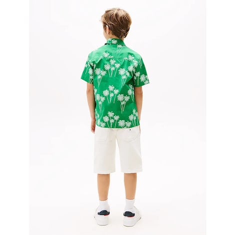 Casual shirt stretch poplin print Kleding Overhemden