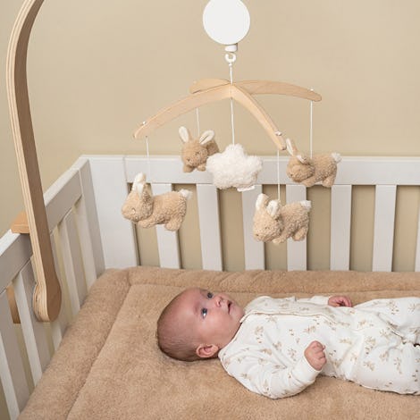 Muziekmobiel - Baby bunny FSC Babyproducten Kadootjes
