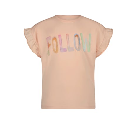 Kanou tshirt short ruffled sleeve Kleding T-shirts