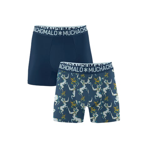 Boys 2-Pack short print/solid Kleding Ondergoed