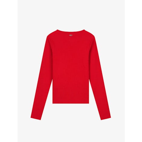 Presley LS Rib Top Kleding Tops