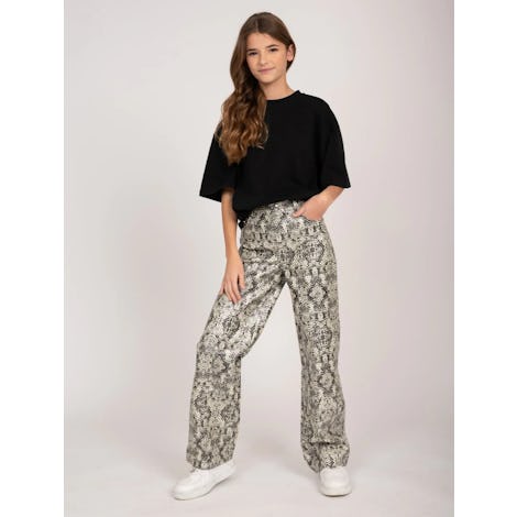 Snakeskin Pants Kleding Broeken
